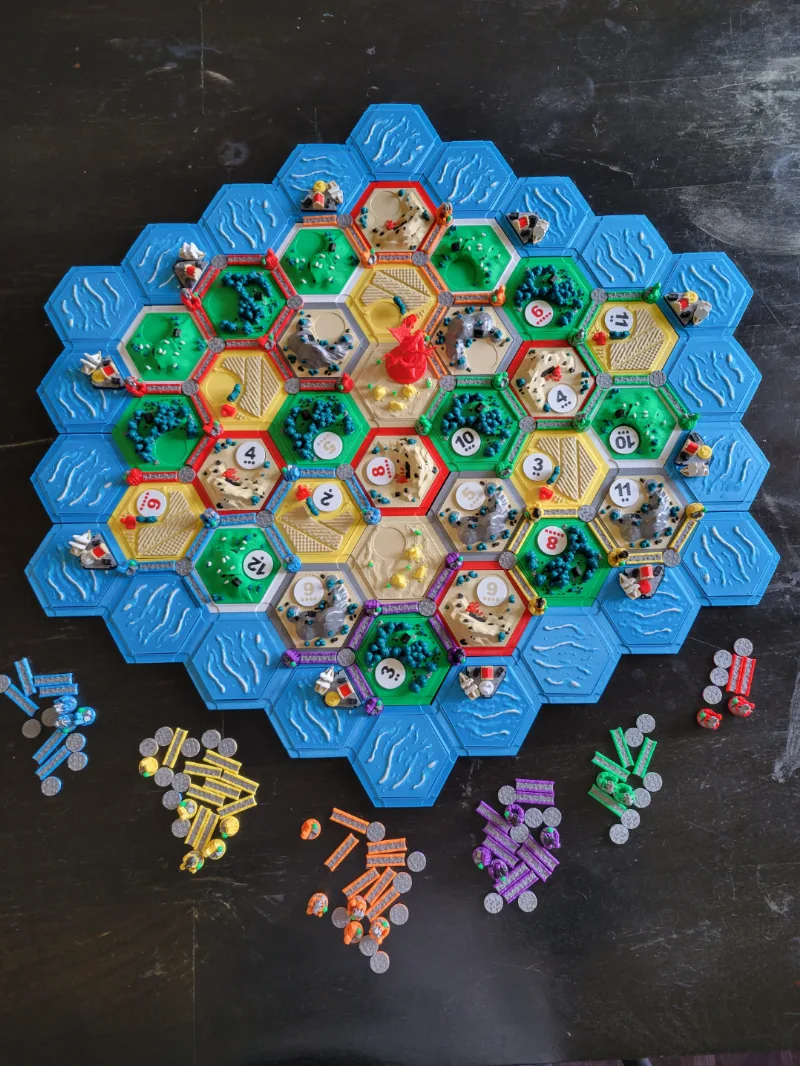 Settlers of Catan:Base Game & 5-6 Player Expansion