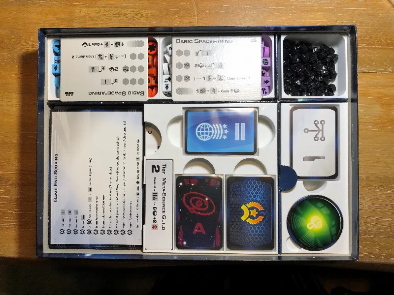Beyond the Sun Board Game Insert