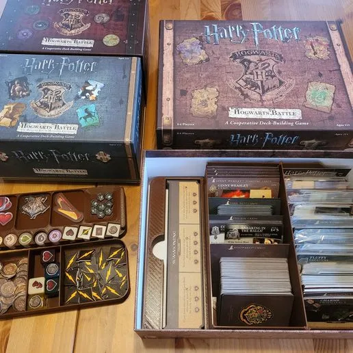 Organizer for Harry Potter: Hogwarts Battle + Both Expansions