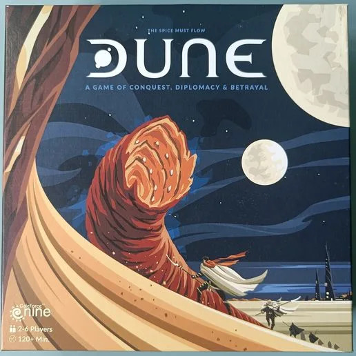 Board Game Insert Organizer Dune with 3 expansions