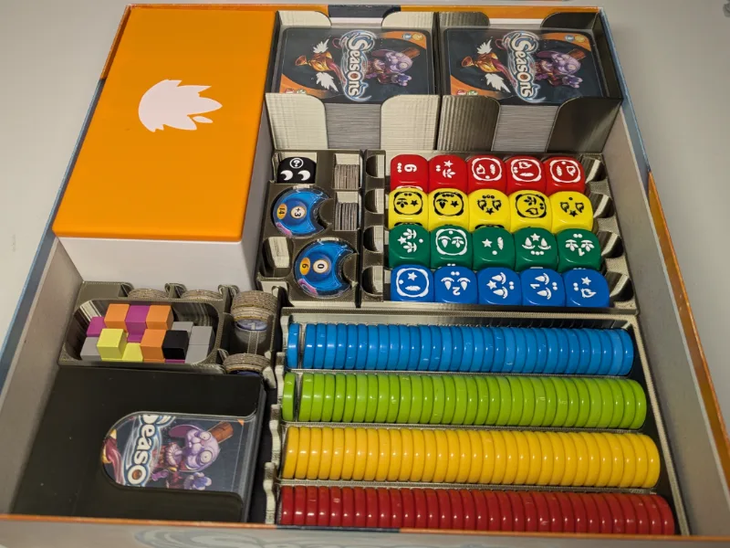 Seasons Board Game Insert (Expansions Included)