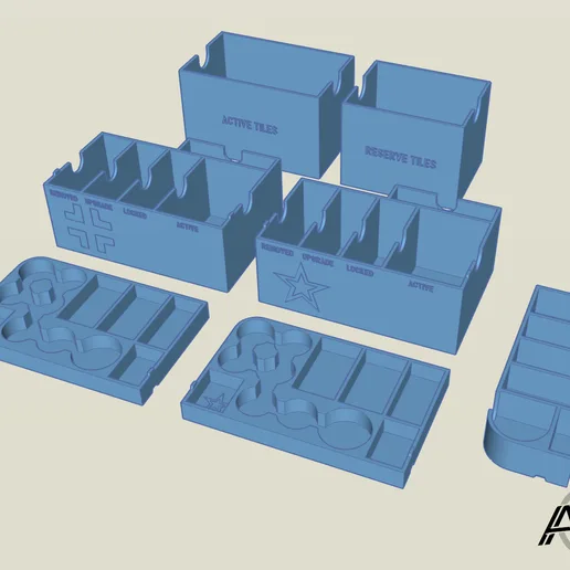 Undaunted Stalingrad Insert Trays