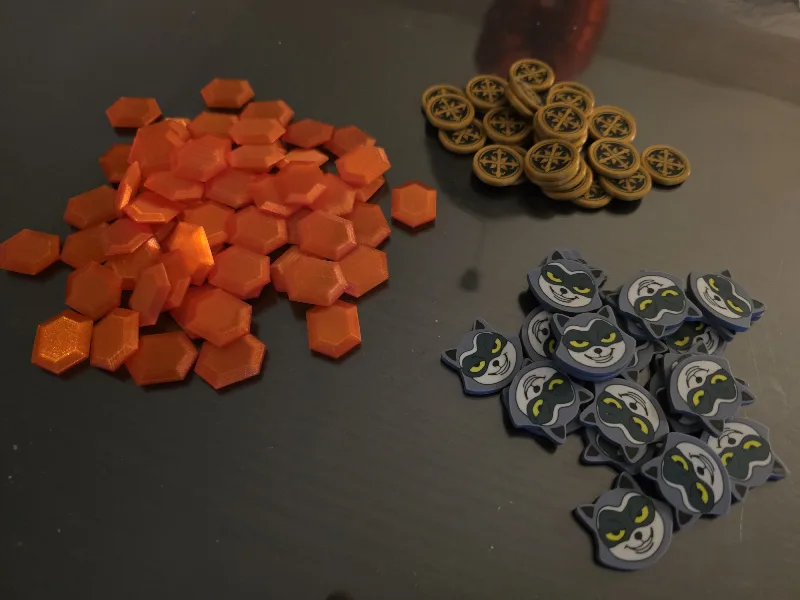 For a crown - Tokens for Board game