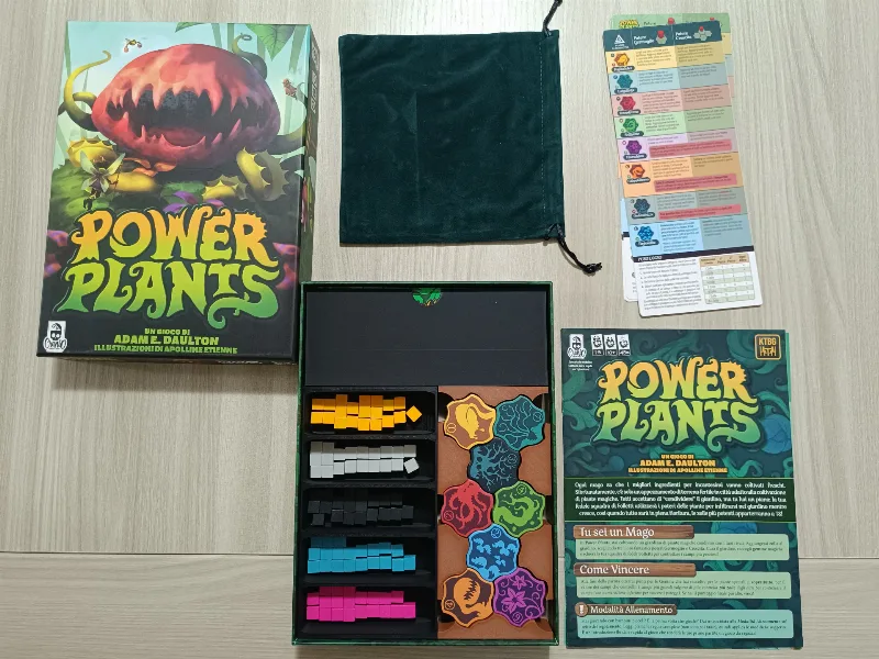 Power Plants Boardgame Insert