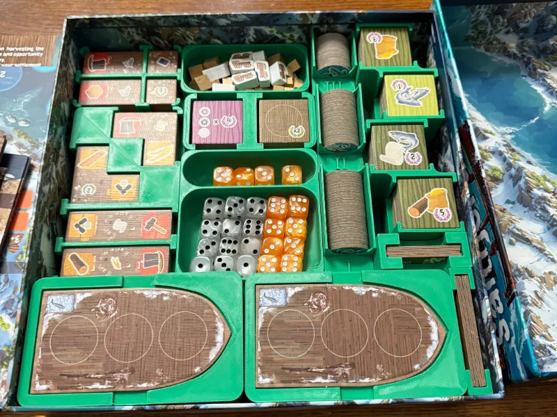 Saltfjord Board Game Insert