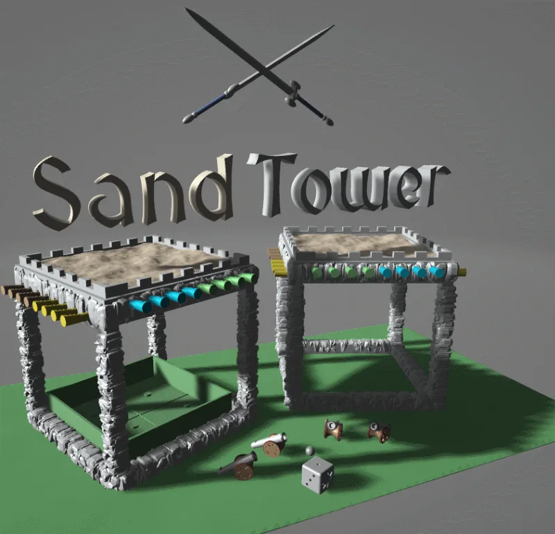 Table game Sand Tower