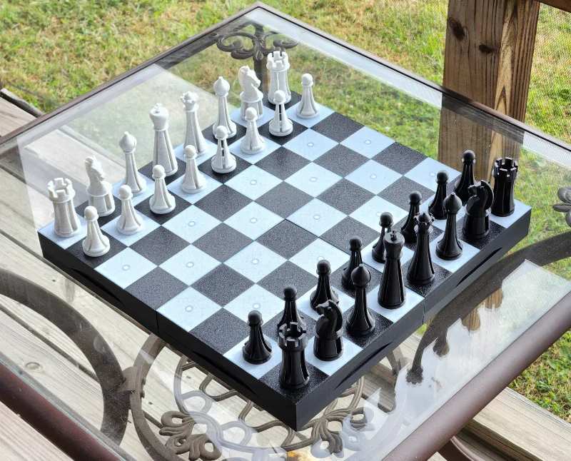 Full Size Modular Magnetic Chess Set