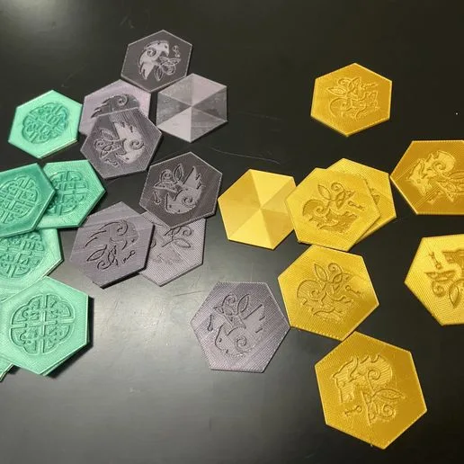 Thin War Chest Control Markers