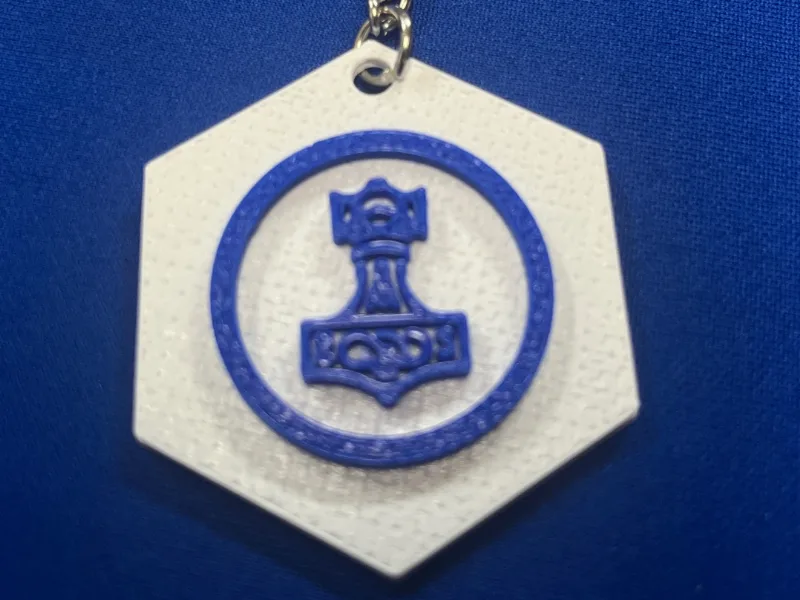 Scythe Keychain - Nordic Faction