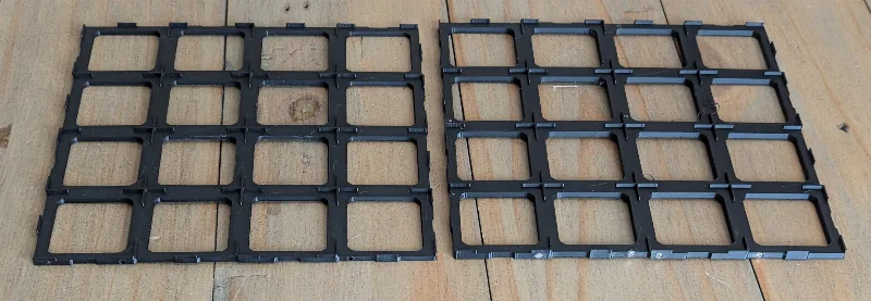 Carcassonne Magnetic Tile Grid (thicker with additional magnets)