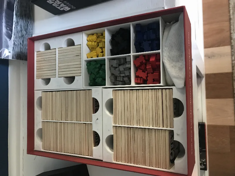 Board Game insert for Railroad Rivals and the Robber Baron Expansion.