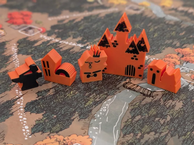 ROOT - Marquise de Cat - Meeples+