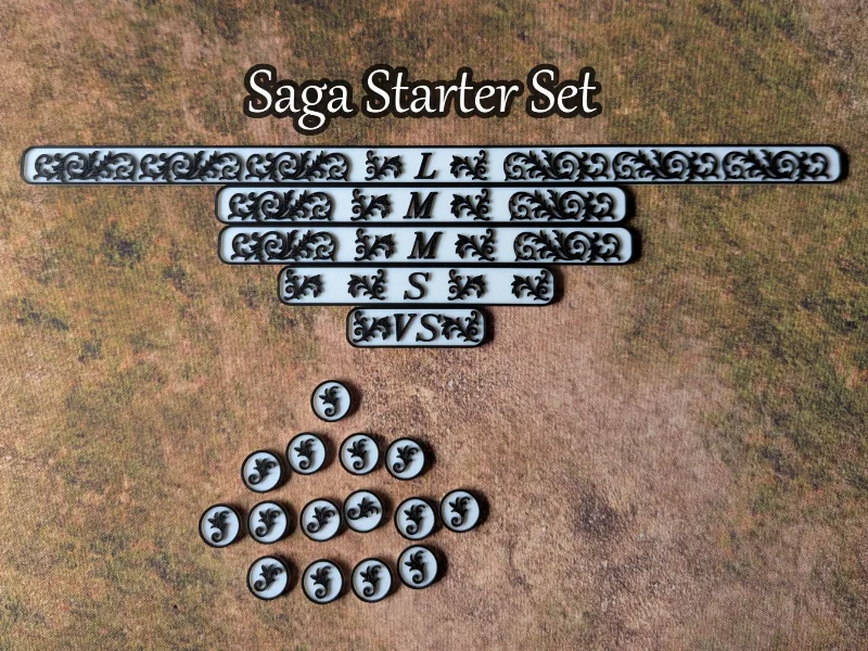 Saga Wargame Starter Set - Template Move & Fatigue