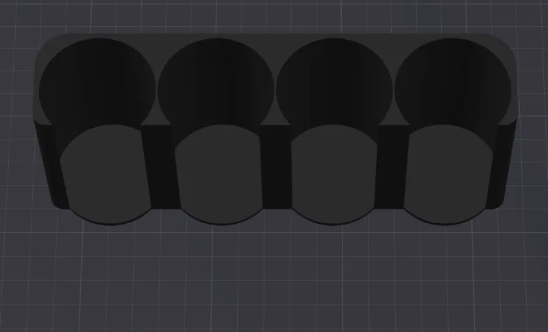 Poker Chip Holder - 4 column