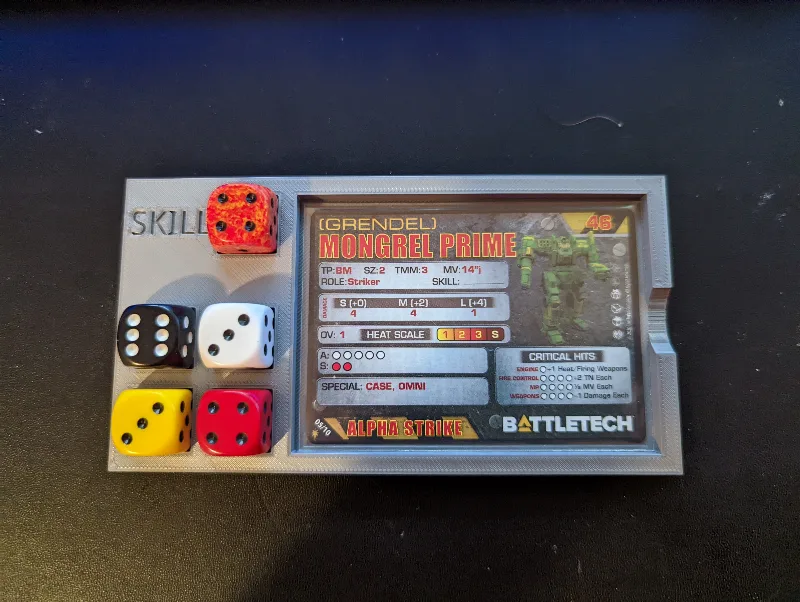 Battletech Alpha Strike Card Holder