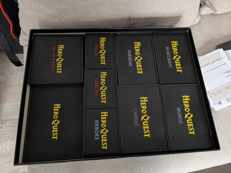Heroquest 2021 Storage Box Solution