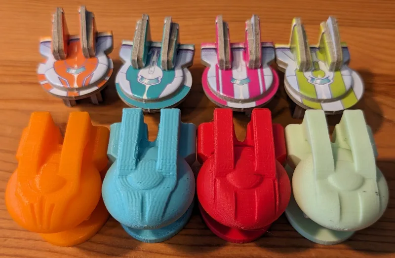 Starship Captains Player Tokens