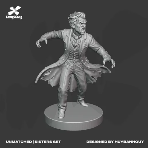 DRACULA (REDESIGN) - UNMATCHED HERO MINIATURE