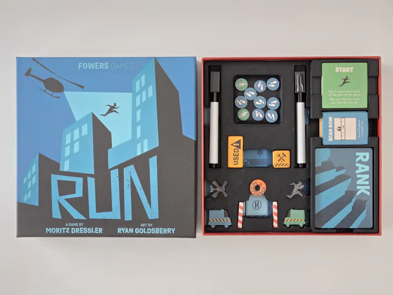 Run - Organizer Insert