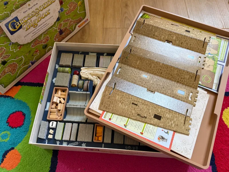 Carcassonne BigBox box with 1-10 extensions Insert