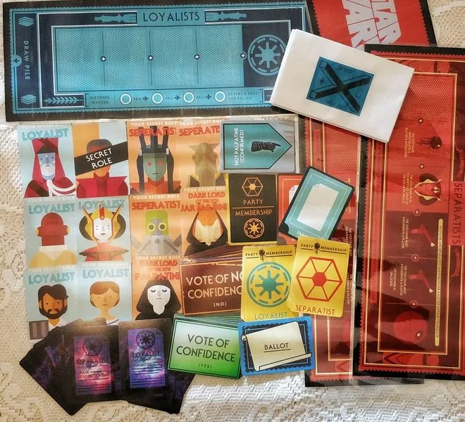 Secret Sith - A Secret Hitler with Star Wars Theme
