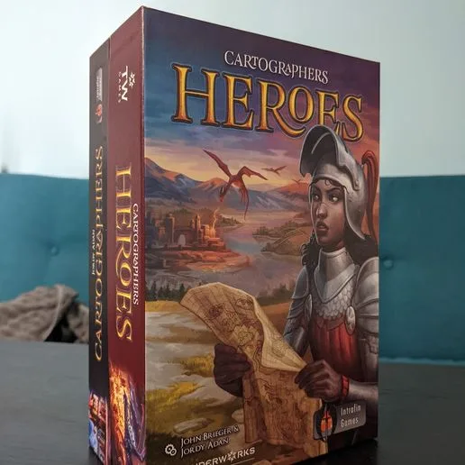 Cartographers Insert Boardgame