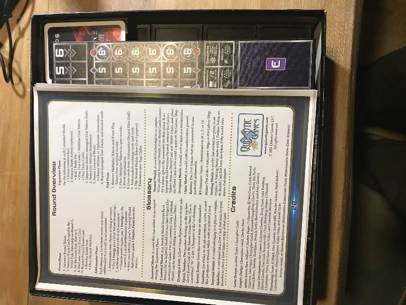 Core Worlds: Empires - Board Game Insert