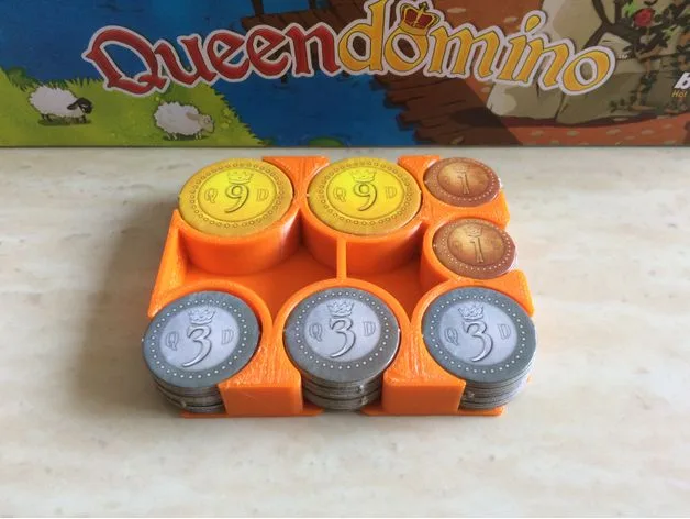 Queendomino Coin Tray