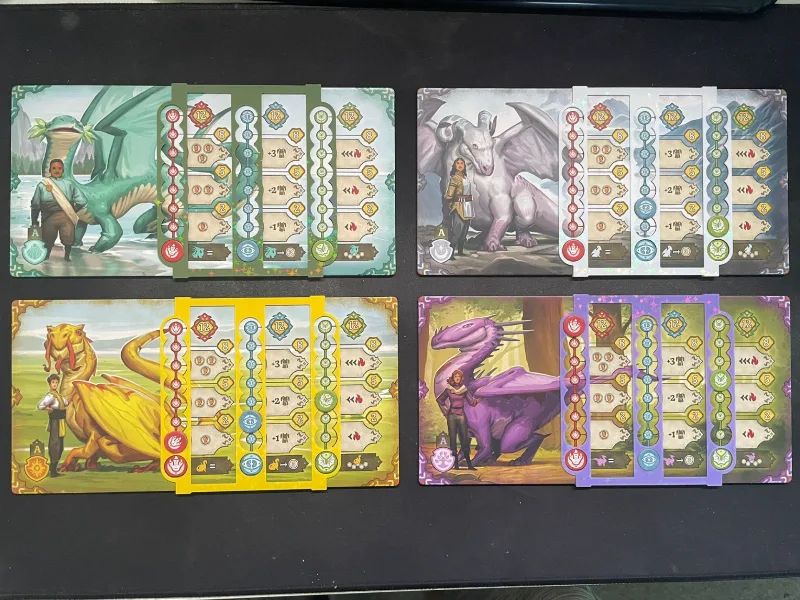 Emberheart - Dragon Board Stat Brackets