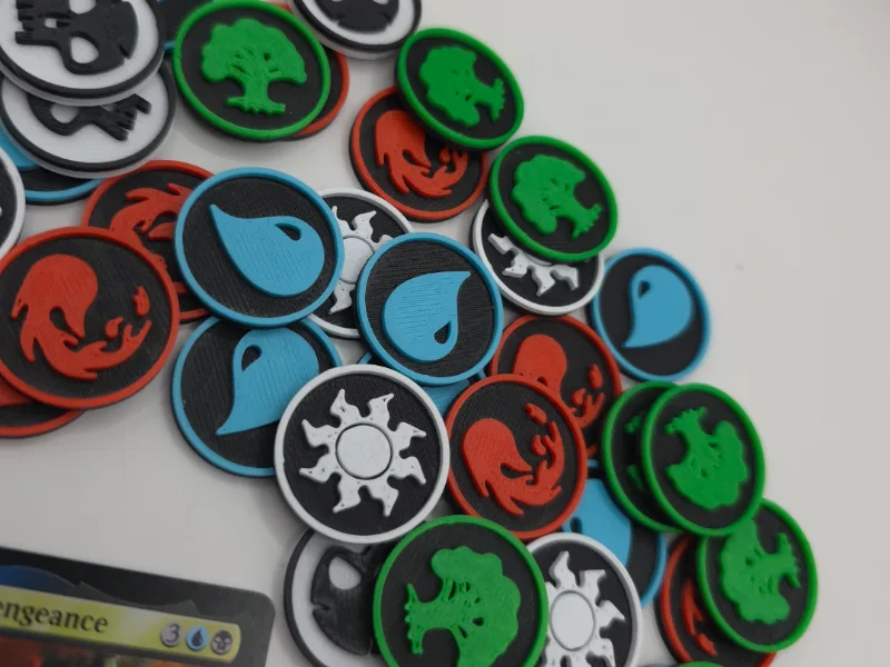 Magic the Gathering Mana Tokens