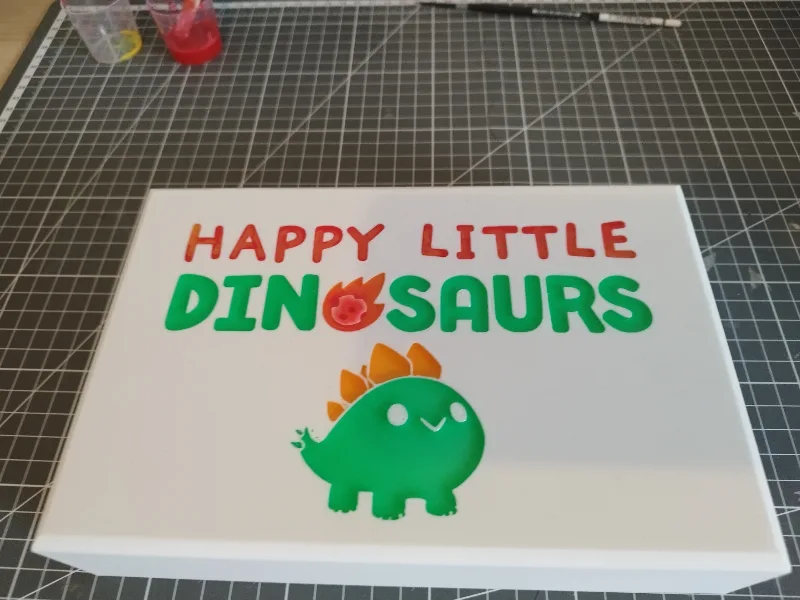 happy little dinosaurs insert cover