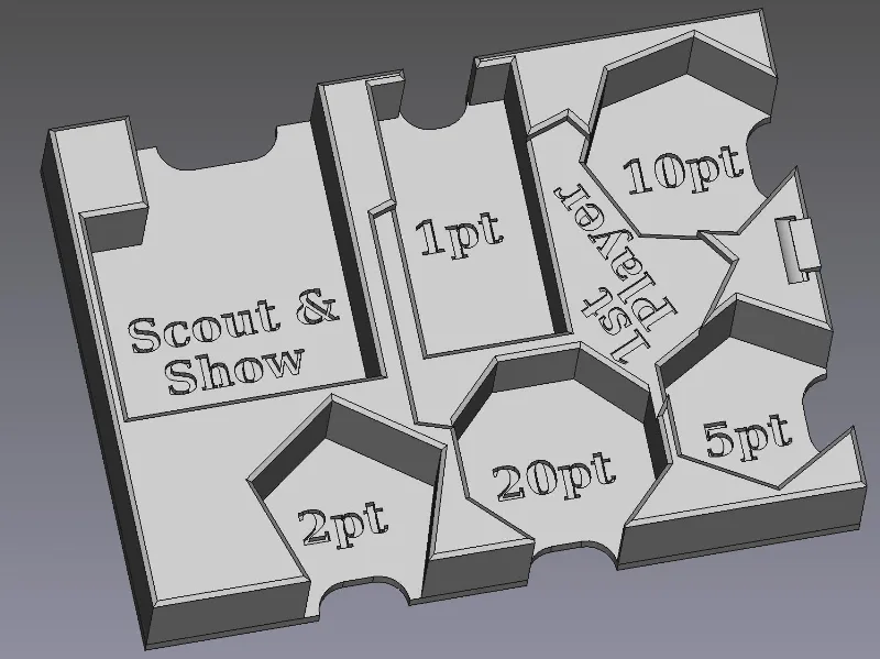 Insert for Scout (card game)