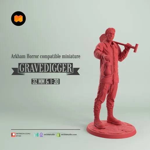 Gravedigger - Arkham Horror compatible