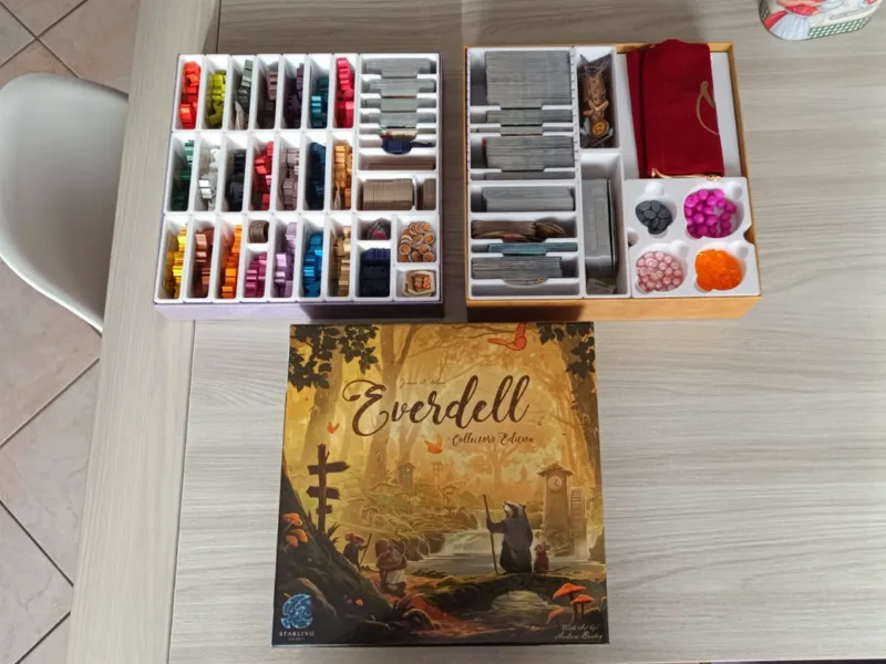 Everdell + All Expansions Boardgame Organizer