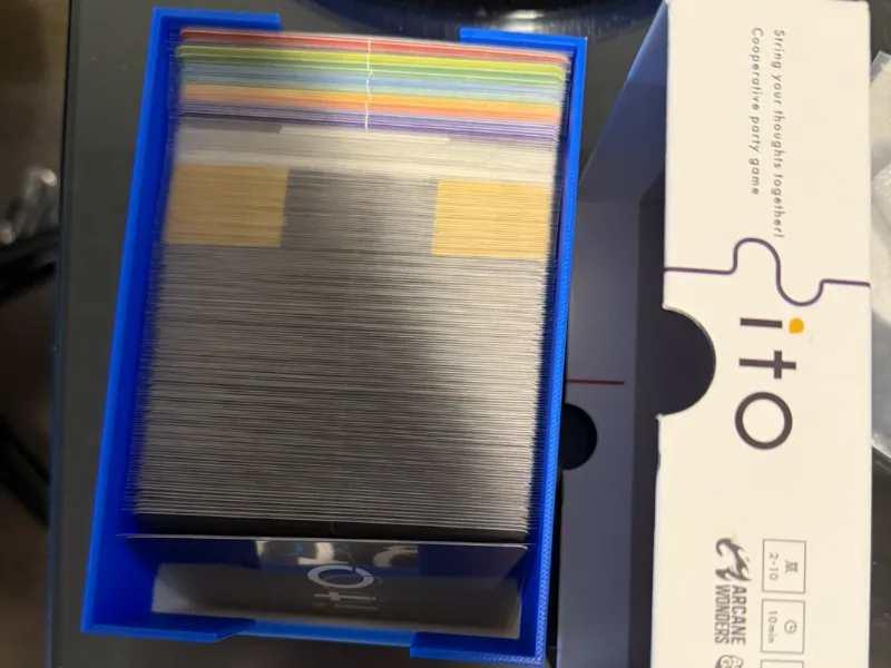 ITO base to be used for sleeved cards