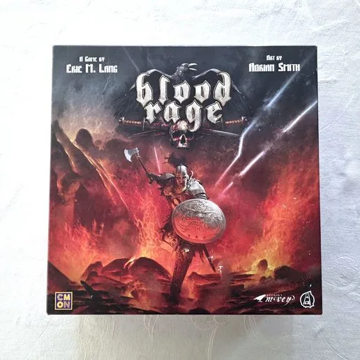 Blood Rage + Expansions 3D Print Insert/Organizer