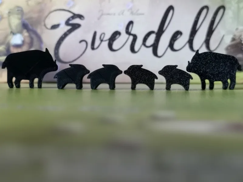 BOAR MEEPLES FOR EVERDELL