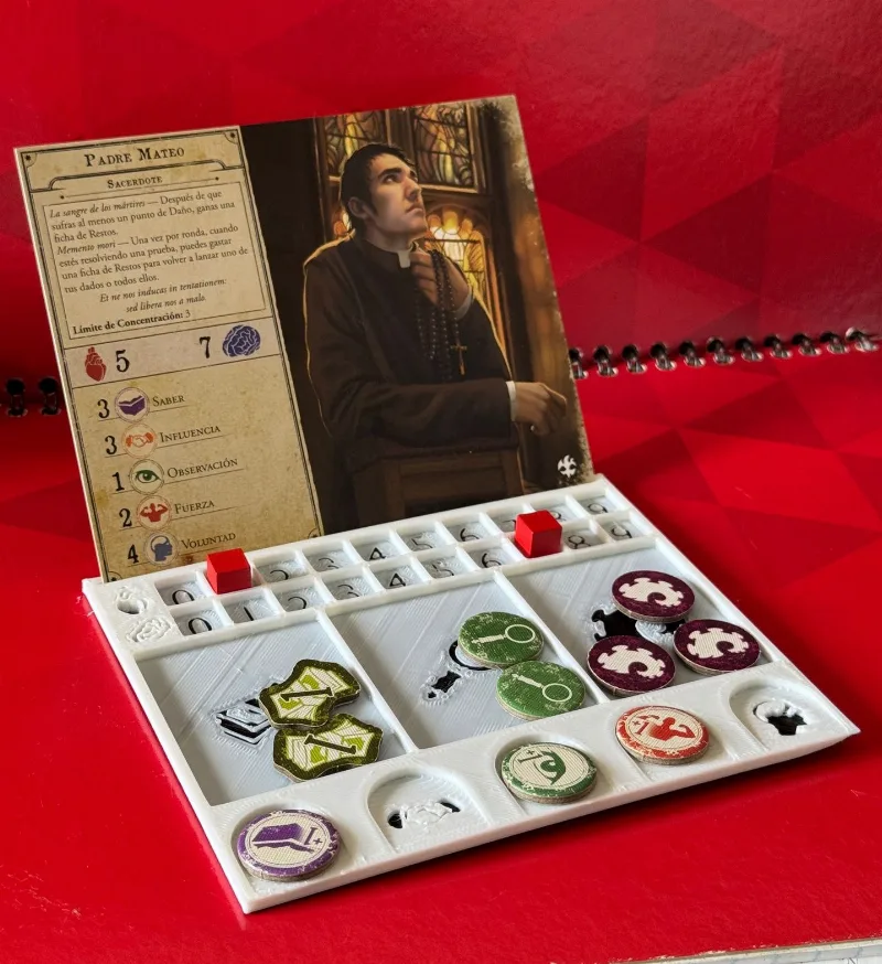 Arkham Horror 3rd Edition - Investigator Dashboard