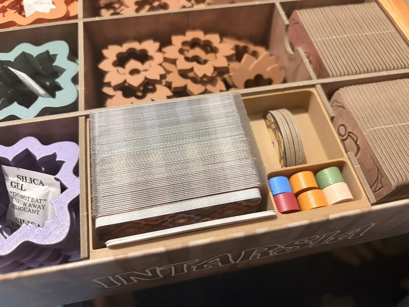 Intarsia Board Game Mini Insert – Brazilian Version