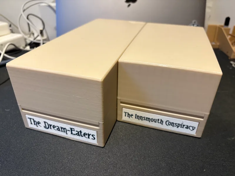 Arkham Horror Side-Loader Card Box (Long Version)
