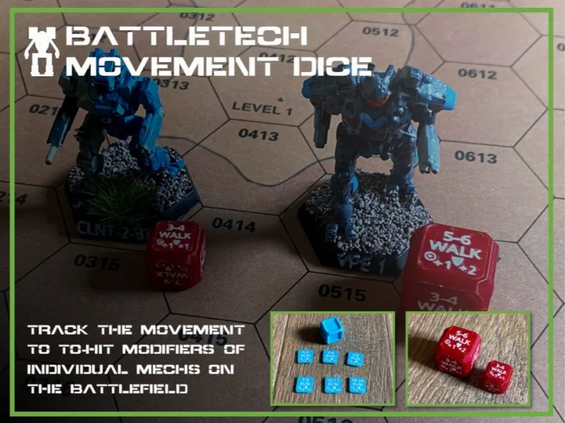 BattleTech Movement Dice