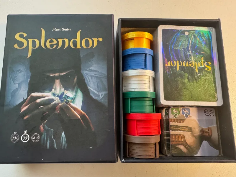 Splendor Tokens and Holders