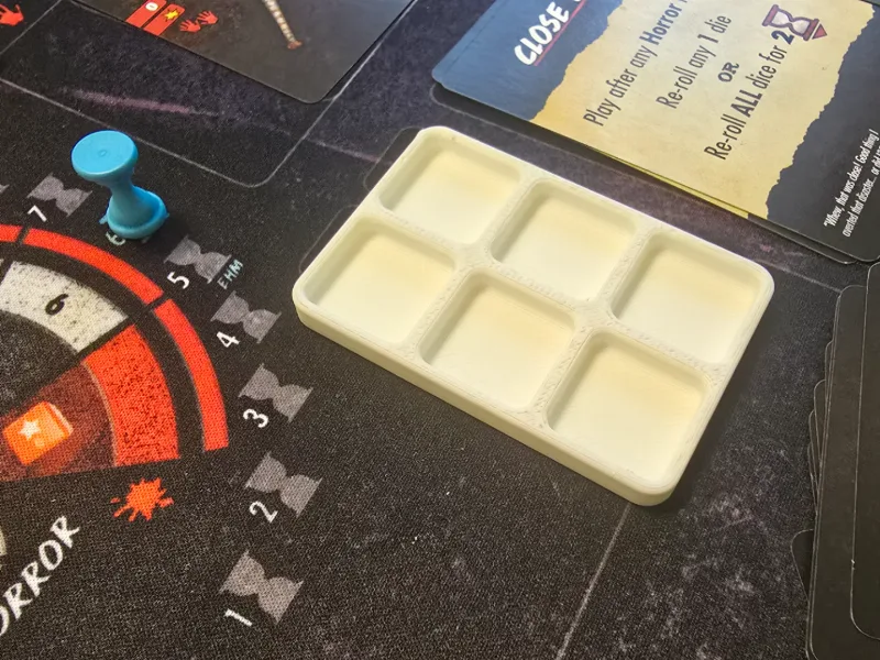 FINAL GIRL SIX DICE TRAY