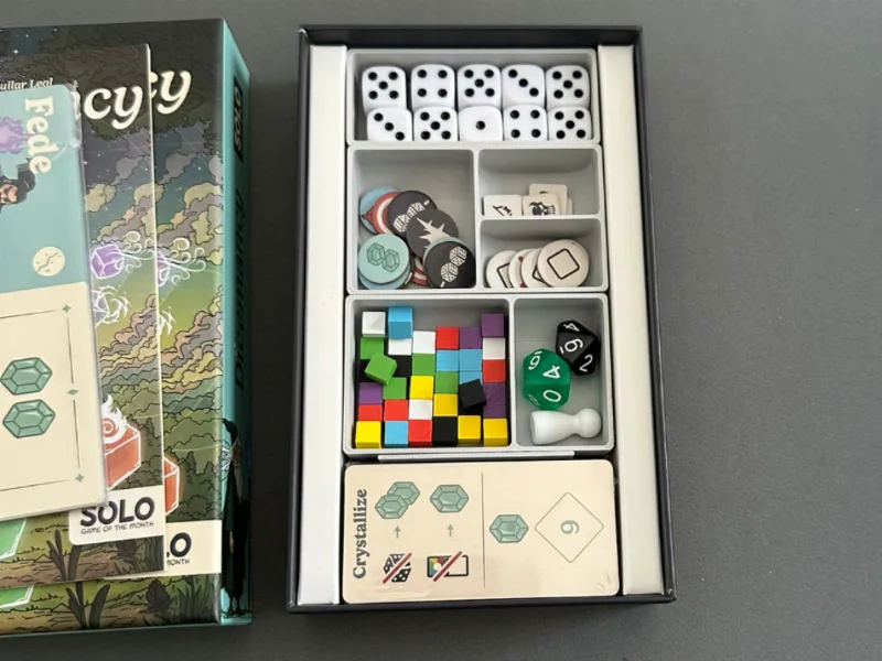 Dicemancy Board Game Insert