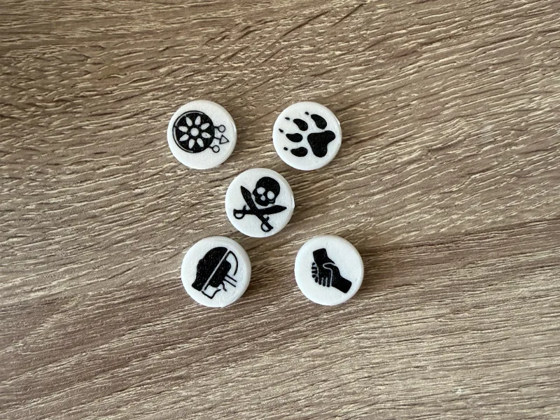 Tokens and box filler for Neuroshima Hex