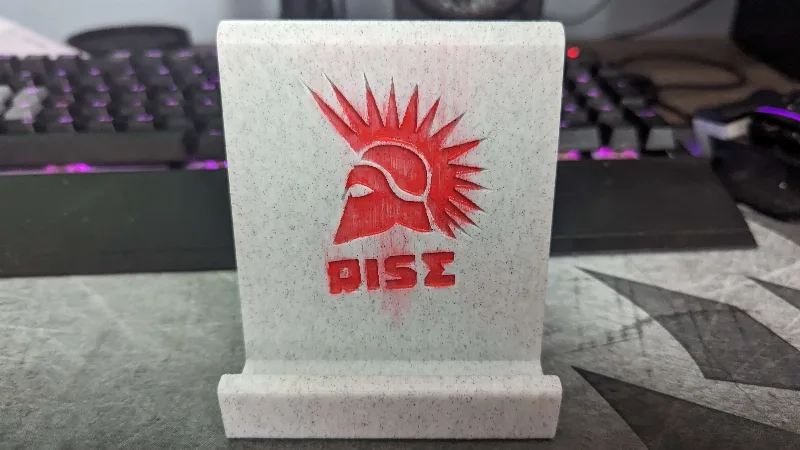 Red Rising Sons of Ares RISE Phone stand
