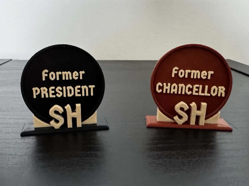 Secret Hitler - Former Chancellor & President Coin