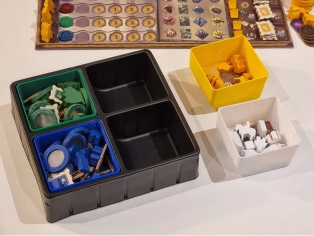 Darwin's Journey Player Trays/Insert/Organizer