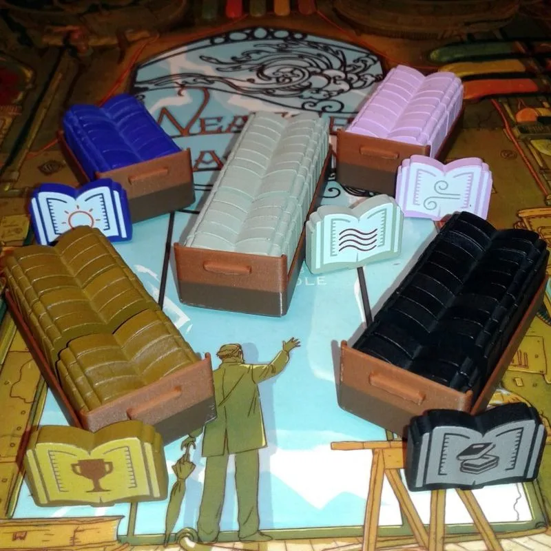 Weather Machine: Research Token Storage Drawers