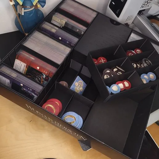 War of the Ring: the Card Game box & expansions Modular Storagemaxxed Futureproof Insert